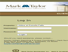 Tablet Screenshot of mark-taylor.hyperdisk.com